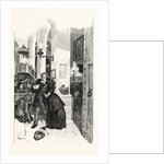 She Moved to the Door of the Church, But, with Her Foot on the Step, Swayed and Fell Into Medallion's Arms by Anonymous