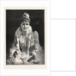 At the Play; a Lady at the Theatre by Anonymous