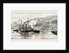H.M.S. Howe Being Towed Into Ferrol Harbour, a Coruna, Galicia, Spain by Anonymous