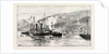 H.M.S. Howe Being Towed Into Ferrol Harbour, a Coruna, Galicia, Spain by Anonymous