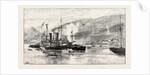 H.M.S. Howe Being Towed Into Ferrol Harbour, a Coruna, Galicia, Spain by Anonymous