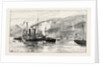 H.M.S. Howe Being Towed Into Ferrol Harbour, a Coruna, Galicia, Spain by Anonymous