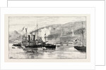 H.M.S. Howe Being Towed Into Ferrol Harbour, a Coruna, Galicia, Spain by Anonymous