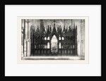 Eight Hundredth Anniversary of Winchester Cathedral: The Choir Screen, UK by Anonymous