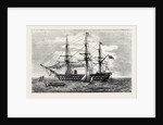 The Baltic Fleet, the Exmouth, 91 Flag of Rear-Admiral Seymour by Anonymous