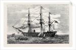 The Baltic Fleet, the Exmouth, 91 Flag of Rear-Admiral Seymour by Anonymous