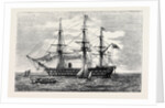 The Baltic Fleet, the Exmouth, 91 Flag of Rear-Admiral Seymour by Anonymous