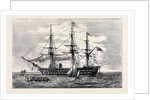 The Baltic Fleet, the Exmouth, 91 Flag of Rear-Admiral Seymour by Anonymous