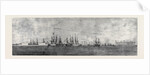 The Russian Navy at Cronstadt, Sketched from the Paddle Box of H.M.S. Merlin by Anonymous