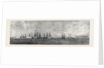 The Russian Navy at Cronstadt, Sketched from the Paddle Box of H.M.S. Merlin by Anonymous