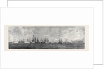 The Russian Navy at Cronstadt, Sketched from the Paddle Box of H.M.S. Merlin by Anonymous