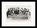 Chess Celebrities at the Late Chess Meeting, July 14, 1855 by Anonymous