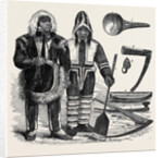 Costume of a New Tribe of Esquimaux by Anonymous