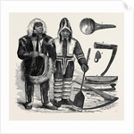 Costume of a New Tribe of Esquimaux by Anonymous