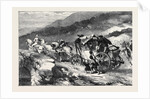 The Stagecoach of the Last Century, from the Exhibition of the Society of Painters in Water Colours by Anonymous
