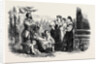 Russian Life: Fete Costume of Russian Peasants, in the Environs of St. Petersburg by Anonymous