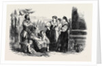 Russian Life: Fete Costume of Russian Peasants, in the Environs of St. Petersburg by Anonymous