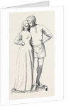 The Lovers' Walk Sketch for a Marble Group, from the Exhibition of the Royal Academy by Anonymous