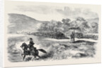 Sketches in the Crimea, Valley of Vorutzia: Turkish Batteries Commanding the Woronzow Road by Anonymous
