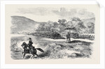 Sketches in the Crimea, Valley of Vorutzia: Turkish Batteries Commanding the Woronzow Road by Anonymous