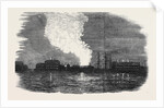 Fire Over Cronstadt, Seen from the Quarterdeck of the Caesar by Anonymous