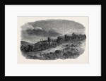 Before Sebastopol, Artillery Taking Lancaster Guns Down to the First Parallel by Night; Crimean War by Anonymous