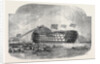 The Marlborough, Immediately after the Launch, at Portsmouth by Anonymous