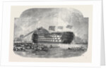 The Marlborough, Immediately after the Launch, at Portsmouth by Anonymous
