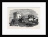 Meeting of the Royal Agricultural Society of England, at Carlisle: The Court Houses, Carlisle, and Triumphal Arch, August 11, 1855 by Anonymous