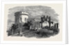 Meeting of the Royal Agricultural Society of England, at Carlisle: The Court Houses, Carlisle, and Triumphal Arch, August 11, 1855 by Anonymous