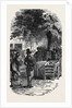 Popular Amusements of Paris: Exterior of a Cheap Wine Shop by Anonymous