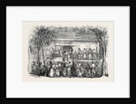 Popular Amusements of Paris: Booth at the Barrier by Anonymous