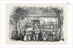 Popular Amusements of Paris: Booth at the Barrier by Anonymous