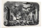 Explosion at Castel Nuovo, Naples by Anonymous