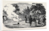 Captain Disney's War Projectile Experiments, in the Grounds of Mulgrave House, Fulham by Anonymous