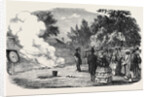 Captain Disney's War Projectile Experiments, in the Grounds of Mulgrave House, Fulham by Anonymous