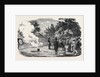 Captain Disney's War Projectile Experiments, in the Grounds of Mulgrave House, Fulham by Anonymous