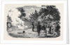 Captain Disney's War Projectile Experiments, in the Grounds of Mulgrave House, Fulham by Anonymous