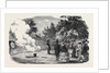 Captain Disney's War Projectile Experiments, in the Grounds of Mulgrave House, Fulham by Anonymous