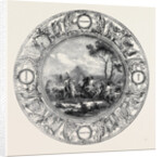 Sevres Plate, Painted with a Scene from the Battle of Marengo, for the Emperor Napoleon I by Anonymous