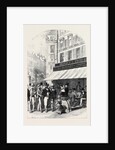 Scenes in Paris, the Boulevard Des Italiens by Anonymous