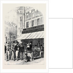 Scenes in Paris, the Boulevard Des Italiens by Anonymous