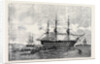 The Belleisle Hospital Ship Taking Provisions on Board by Anonymous