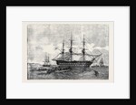 The Belleisle Hospital Ship Taking Provisions on Board by Anonymous