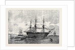 The Belleisle Hospital Ship Taking Provisions on Board by Anonymous