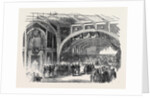 The Queen's Visit to Paris, Waiting the Arrival of Her Majesty at the Boulogne Railway Station by Anonymous