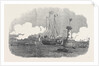 Her Maiesty's Visit to France, the Royal Yacht Entering Boulogne Harbour by Anonymous