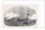 Her Maiesty's Visit to France, the Royal Yacht Entering Boulogne Harbour by Anonymous