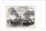The Bombardment of Sveaborg: French Gun Boats Going to the Battery with Shot and Shell by Anonymous