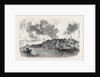 The French Mortar Battery Before Sveaborg by Anonymous